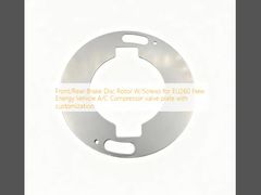 دیسک روتور ترمز جلو/عقب با پیچ برای خودروی انرژی نو EU260 / صفحه سوپاپ کمپرسور A/C با سفارشی‌سازی